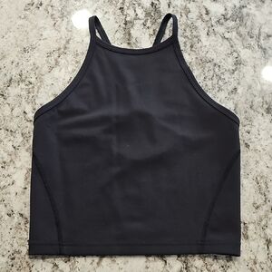 Lululemon Sleek Black High-Neck Tank Top Size 4